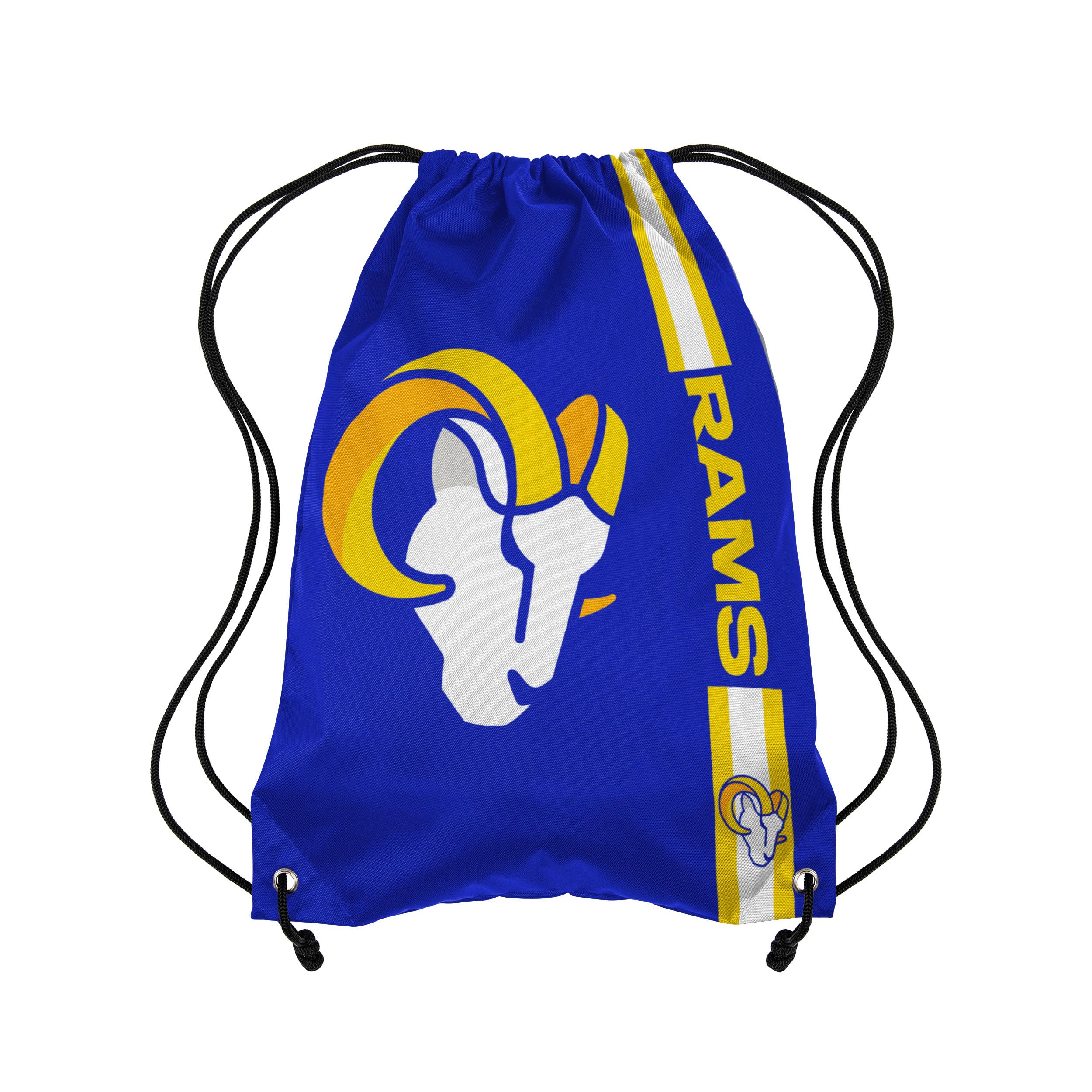 FOCO Los Angeles Rams NFL Big Logo Drawstring Backpack