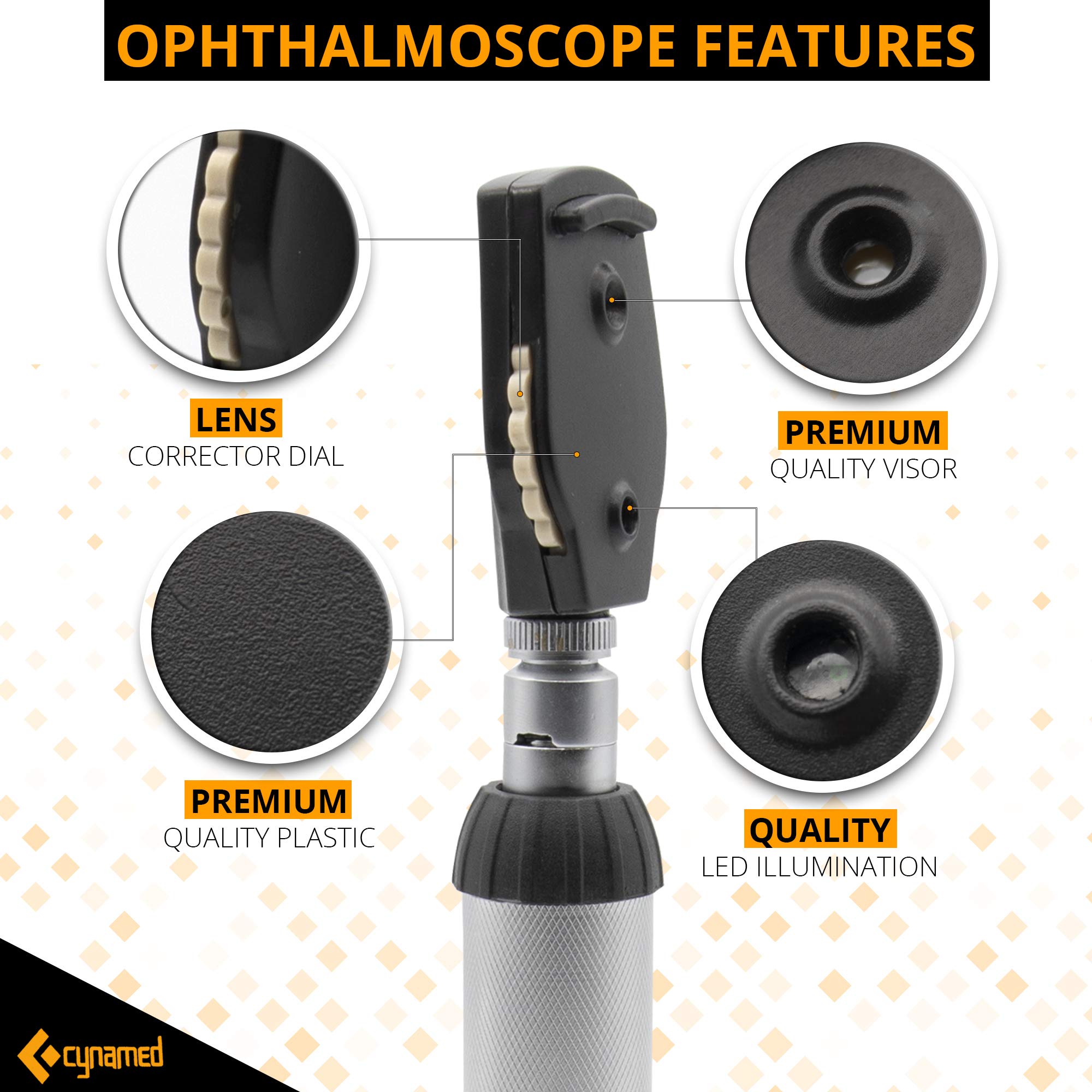 Buy Cynamed 2in1 Ear Scope Set MultiFunction Otoscope for Ear