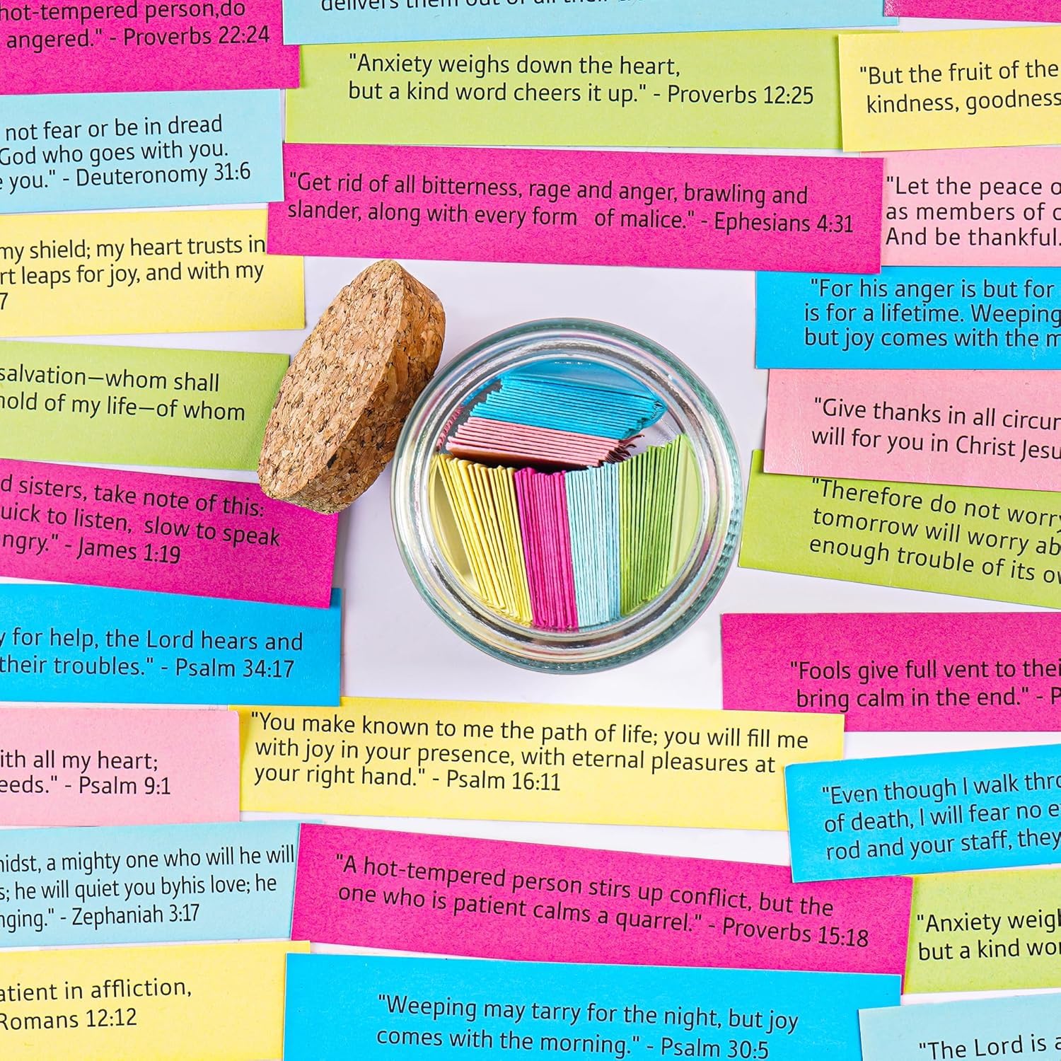 Bible Verse Jar - Find Comfort & Inspiration -3