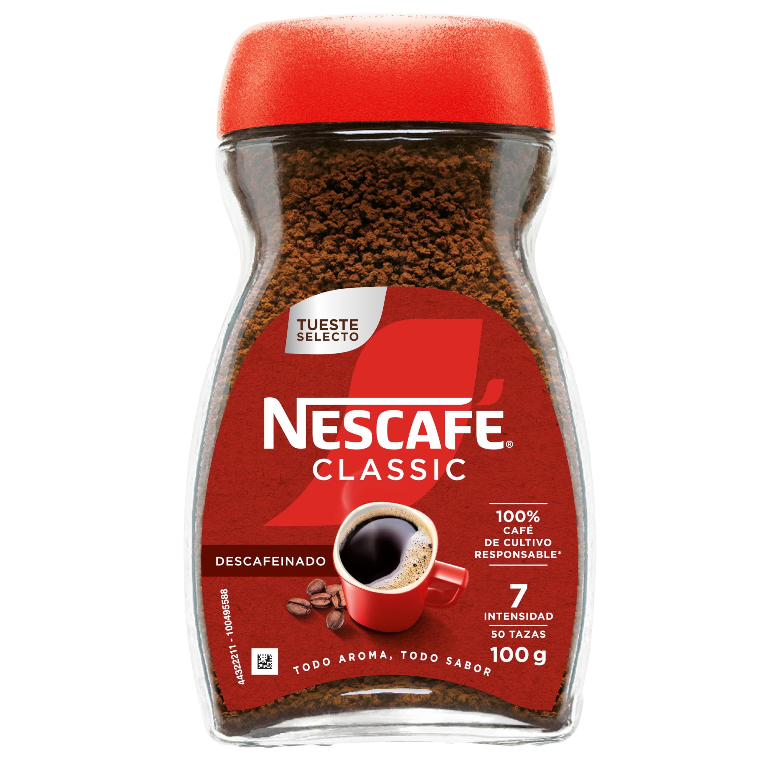 Nescafé Classic Café Soluble Descafeinado 200g