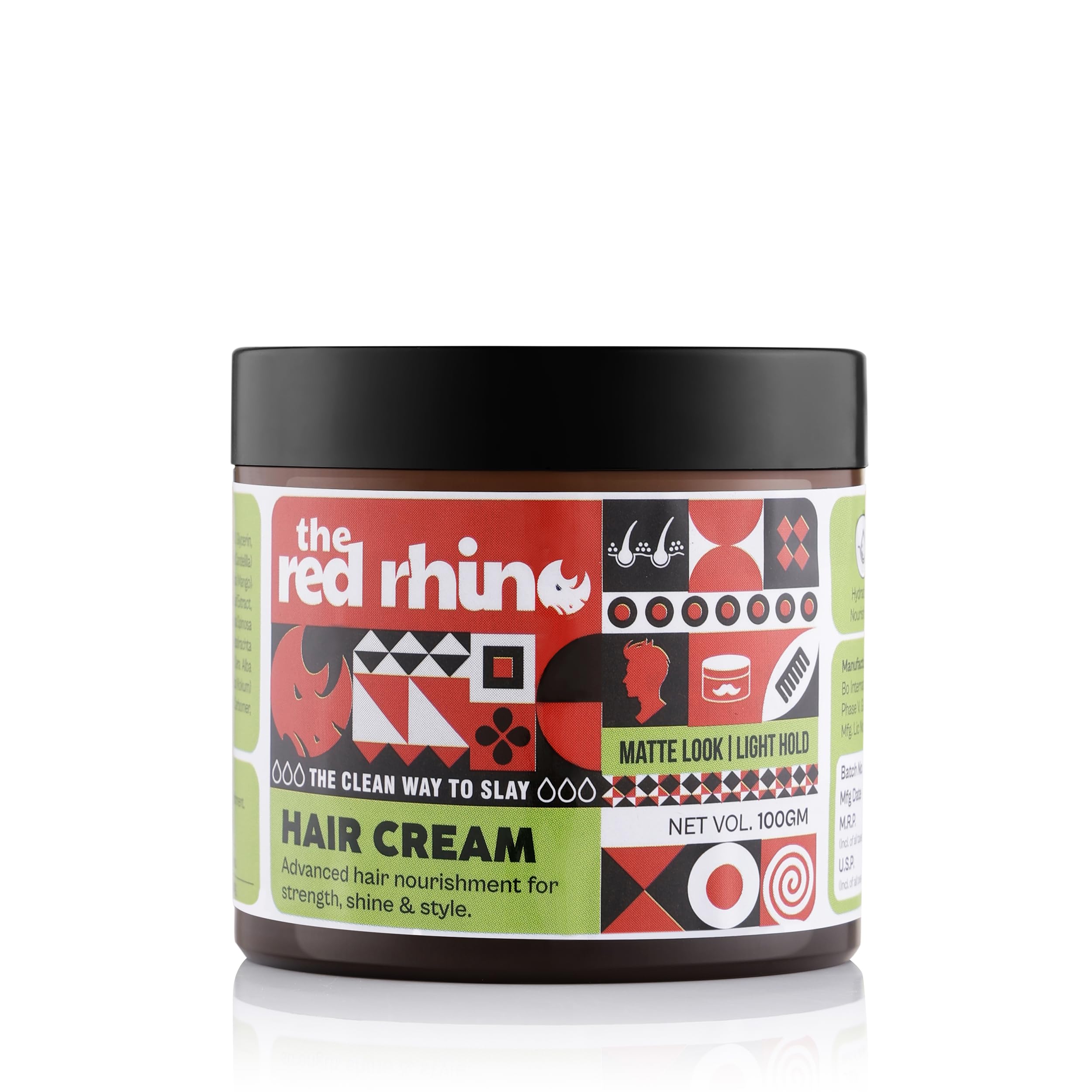 Hair Cream | Matte Look, Light Hold | Infused with Aloe Vera, Vitamin B5, Green Tea, Rosemary, Castor, Argan, Apricot, Olive, & Avocado Oils, Beeswax, Mango, Shea, & Kokum Butters | No Harmful Chemicals | 100% Non-Toxic | Light Weight, Non-Greasy-image-30