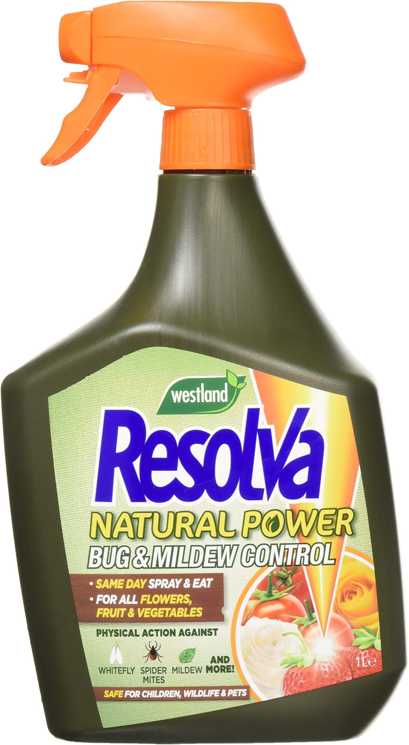 Resolva Natural Power Bug and Mildew Control Ready To Use, 1 L