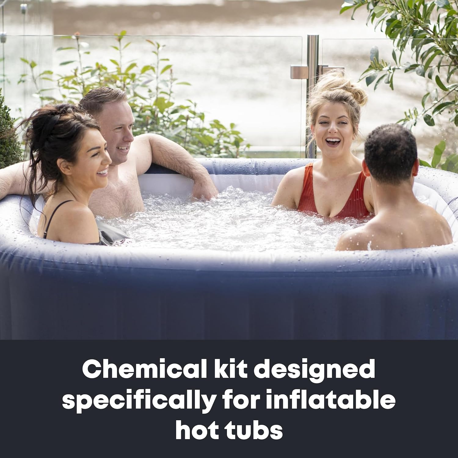 Inflatable Hot Tub Chemical Kit with Bromine Tablets - Inflatable Spa Starter Kit - Convenient Hot Tub Starter Kit & pH Control Kit - AquaDoc Inflatable Spa Chemicals - Image 9