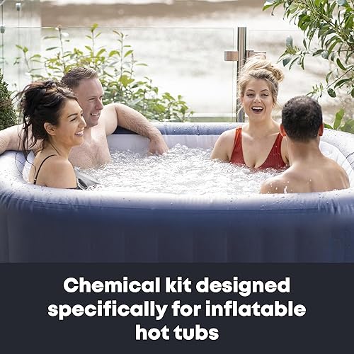 Miniatura 9 de Kit de productos químicos para bañera de hidromasaje inflable con tabletas de bromo - Kit de inicio para spa inflable - Práctico kit de inicio para