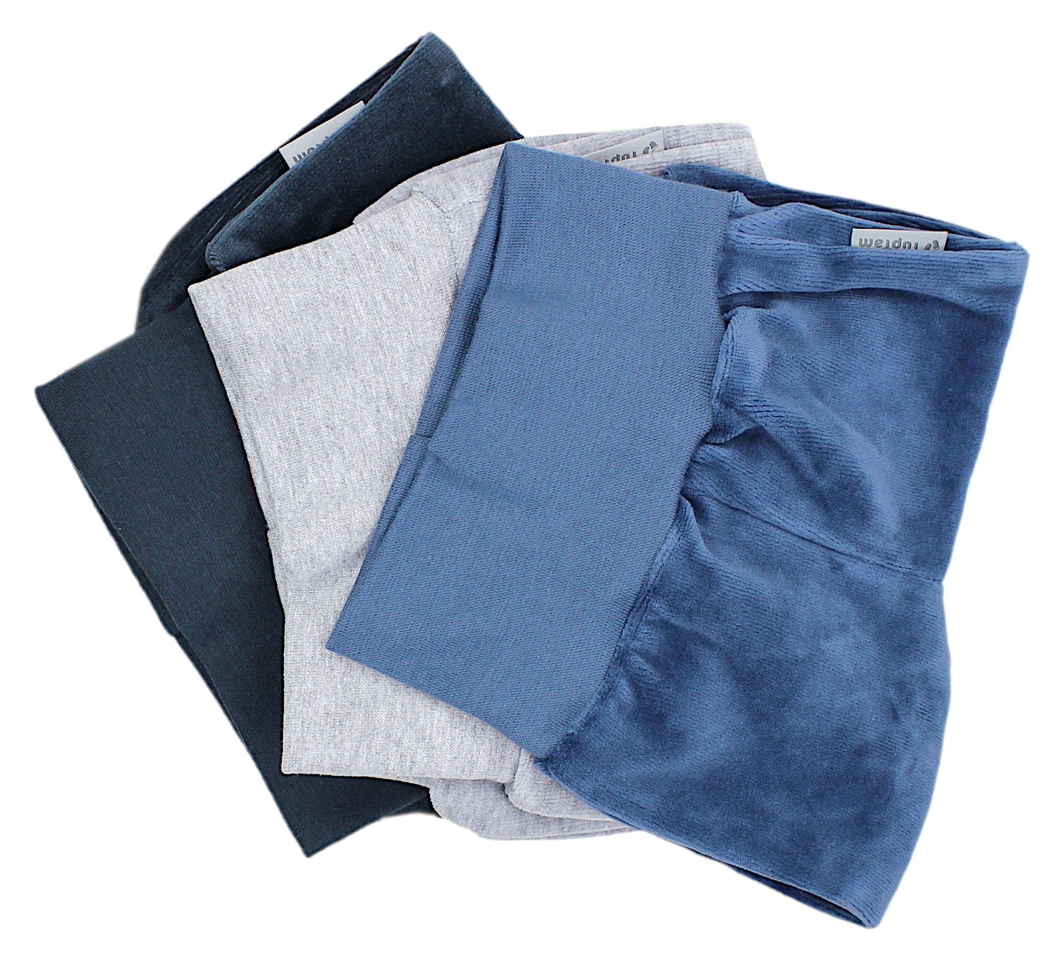TupTam Pantaloni Bambino Invernali 3 Pezzi – Pantaloni Tuta Bambino in Cotone Morbido con Polsini