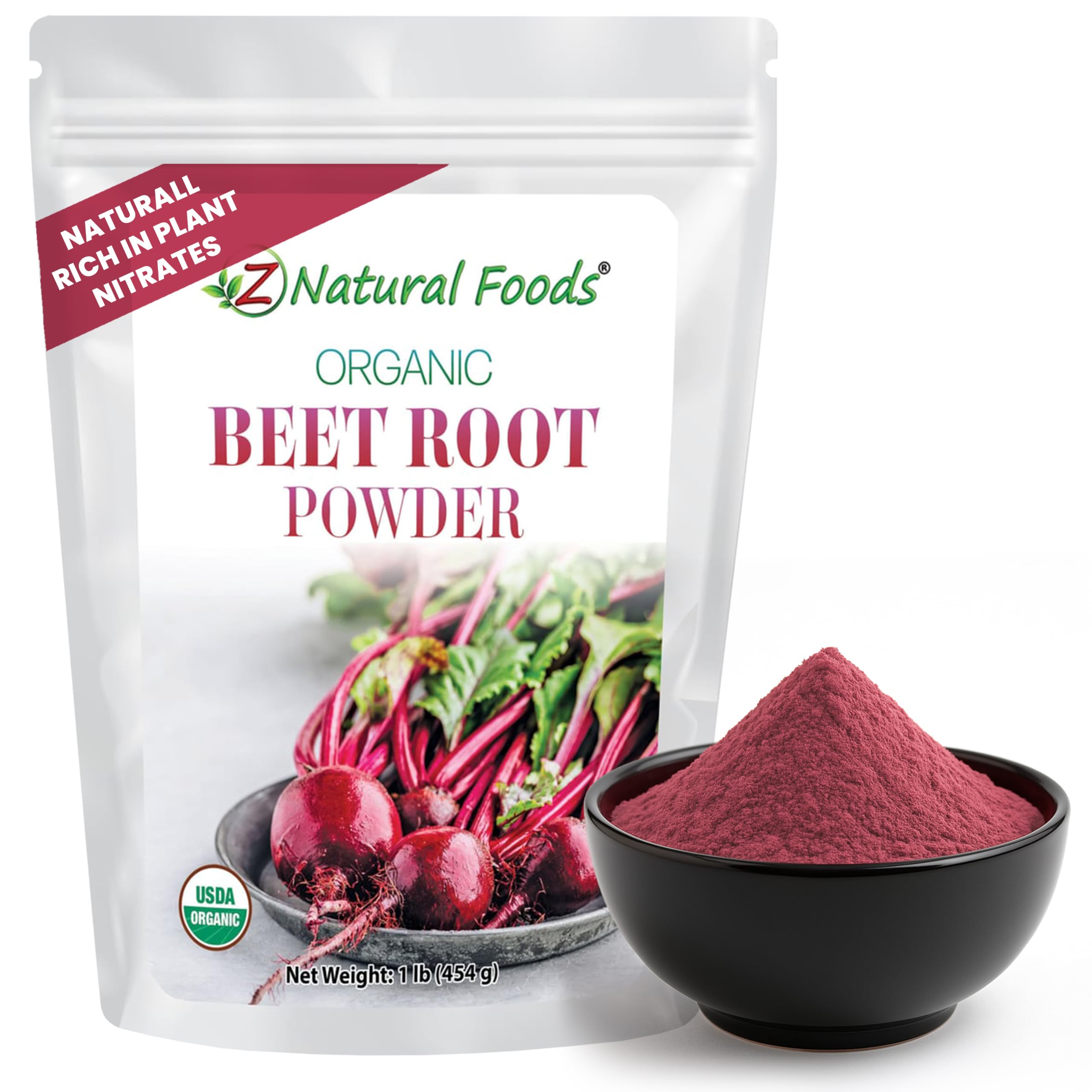 Amazon.com: Z Natural Foods Organic Beet Root Powder - Vegan