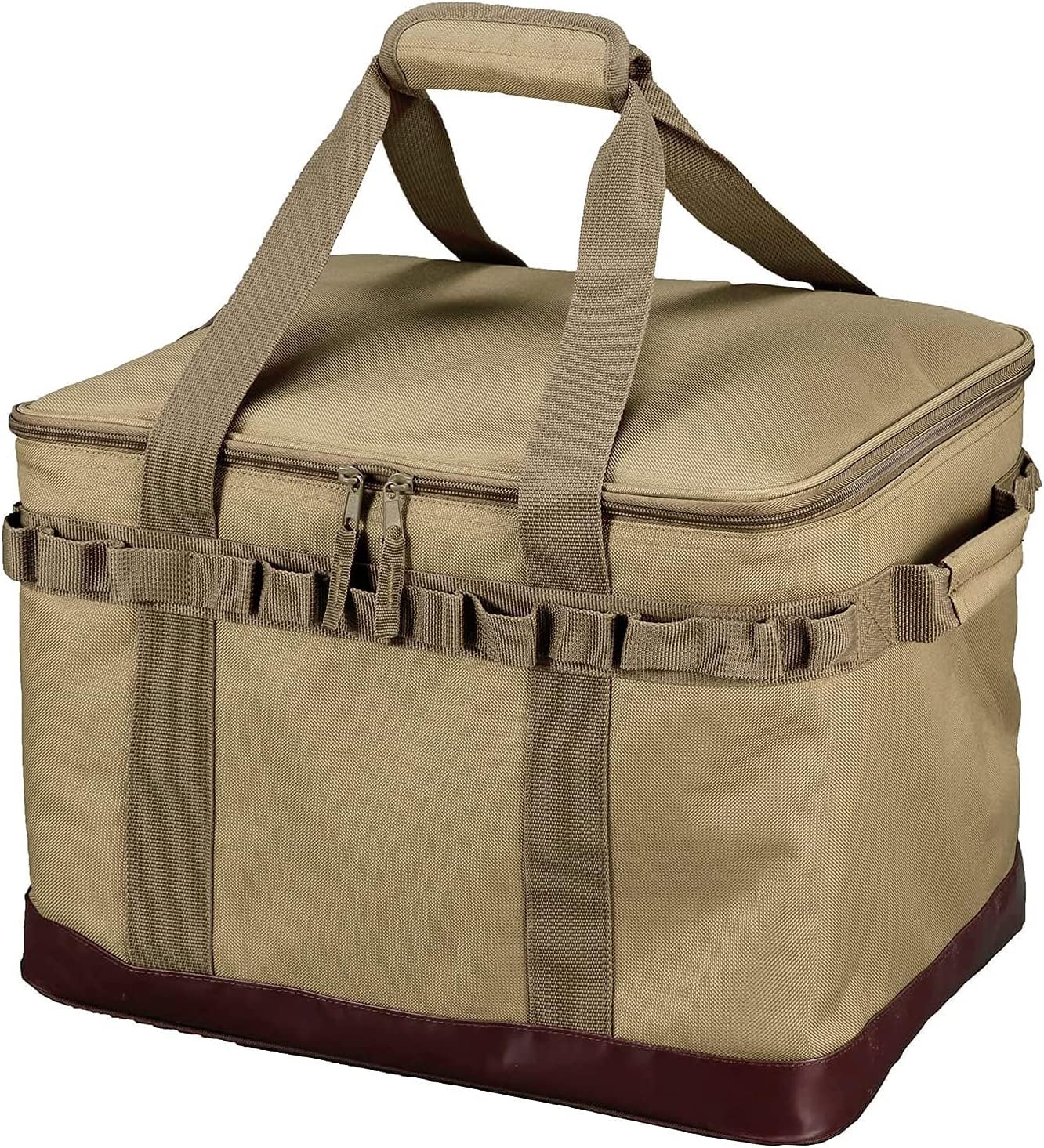 TIYASTUN Camping Storage Organizer 38L Picnic Bag Camping Organiser Storage 38L