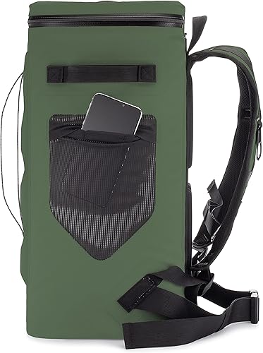 Miniatura 8 de Mochila térmica térmica con capacidad para 24 o 35 latas durante 72 horas, bolsa perfecta para almuerzo o bebida para campamento, senderismo, pesca,