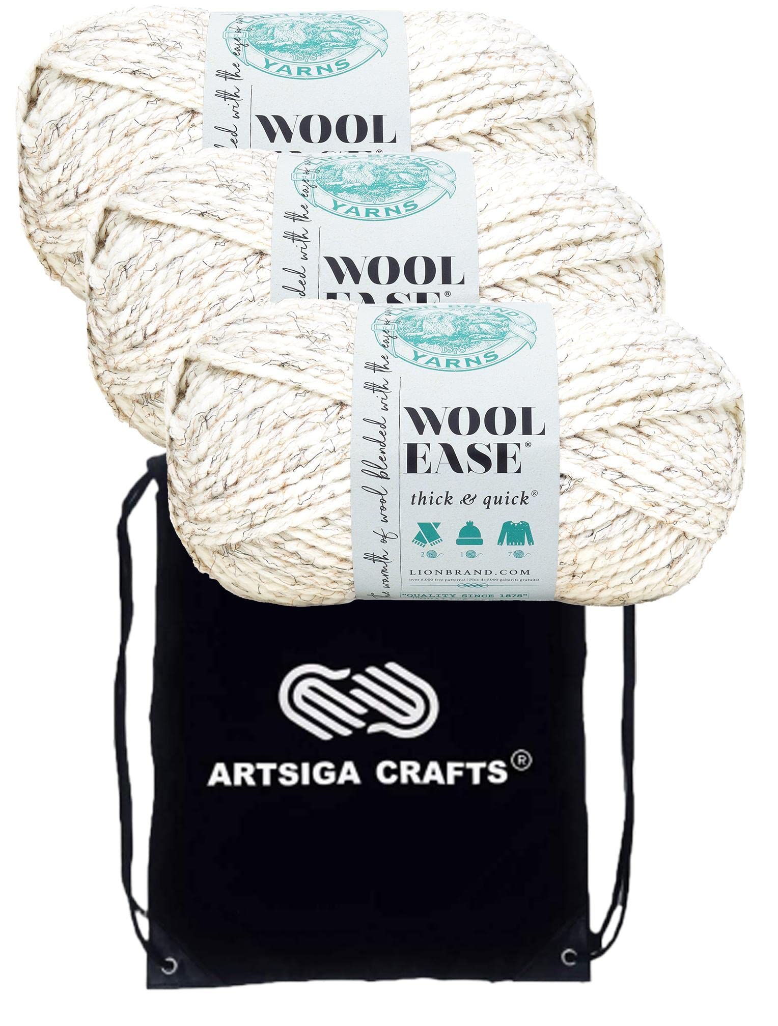 Lion Brand Wool Ease Thick & Quick Wheat