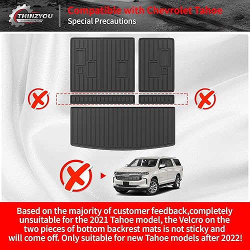 Vista 176 de Alfombrilla de carga compatible con Nissan Pathfinder 2022-2024 2025, forro de carga TPE para todo tipo de clima, accesorios Pathfinder 2023