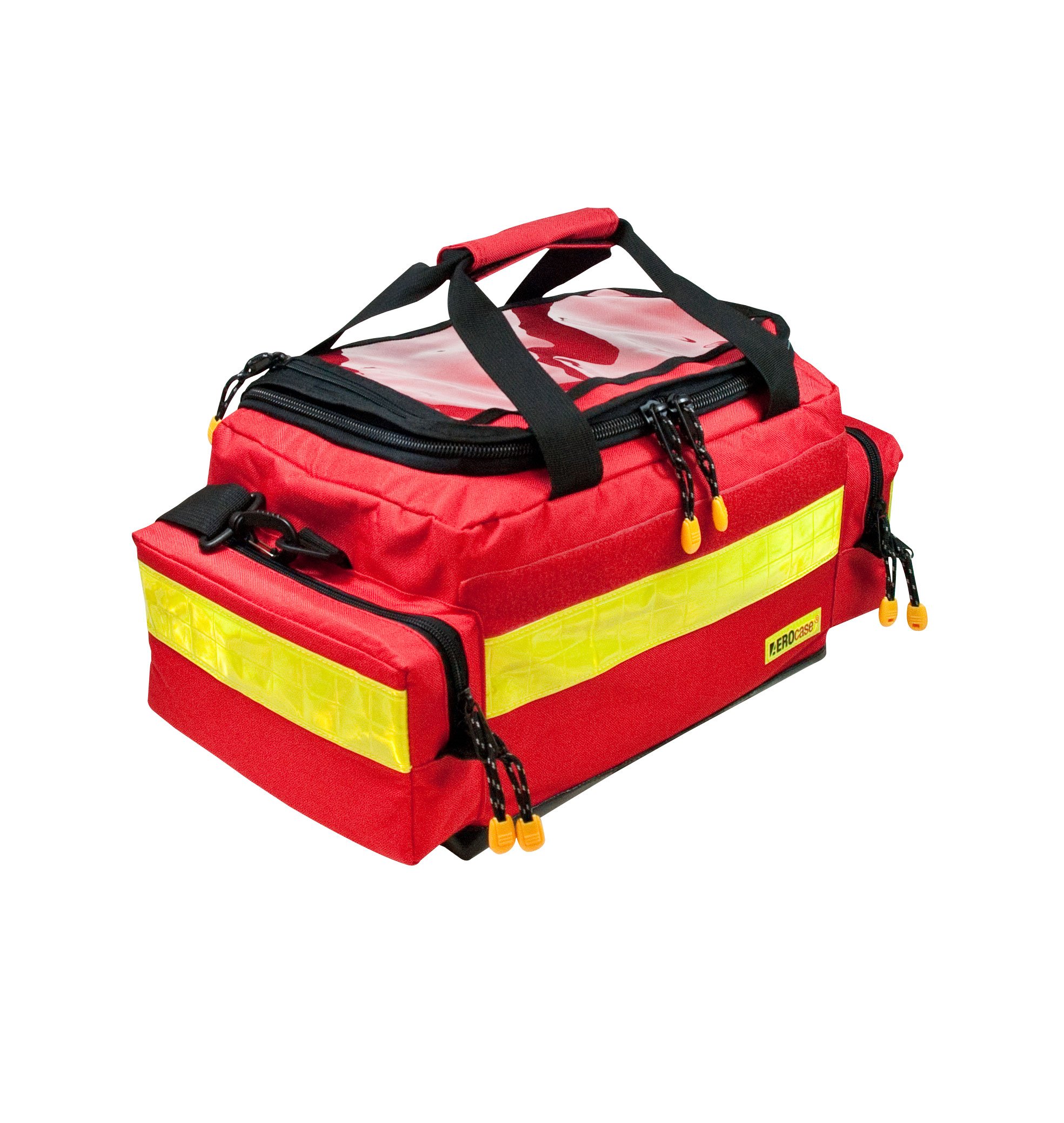 AEROcase® - Pro1R BM1 - Notfalltasche Polyester Gr. M ROT - Rettungsdienst Notfall Rucksack -**G