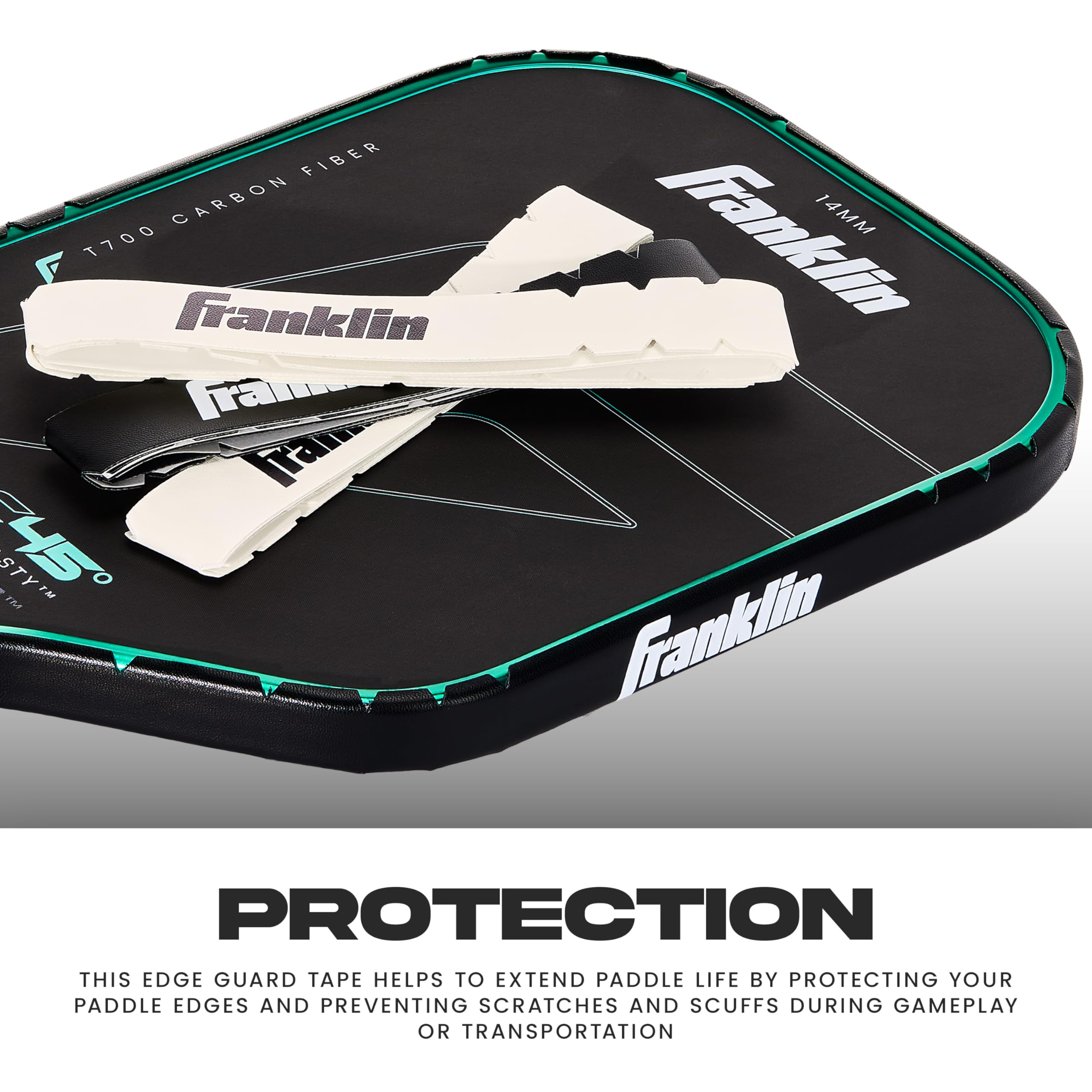 Amazon.com : Franklin Sports Pickleball Paddle Edge Guard Tape