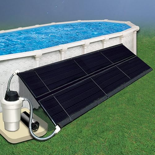 Sistemas de calefacción solar Doheny's para piscinas sobre el suelo (kit de colector de 2.5 x 20 pies)