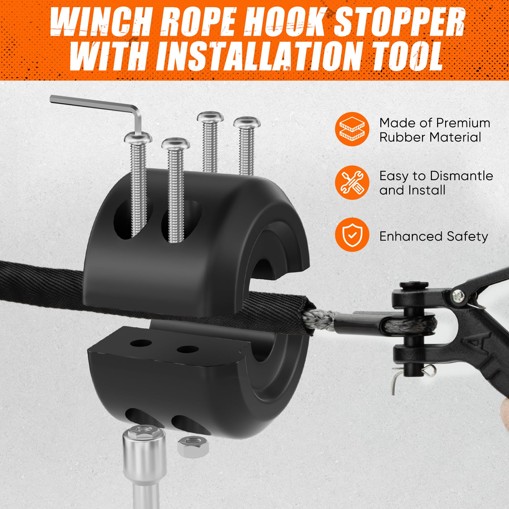SafetyLoad Beschermhoes voor hijsband, 8 ton