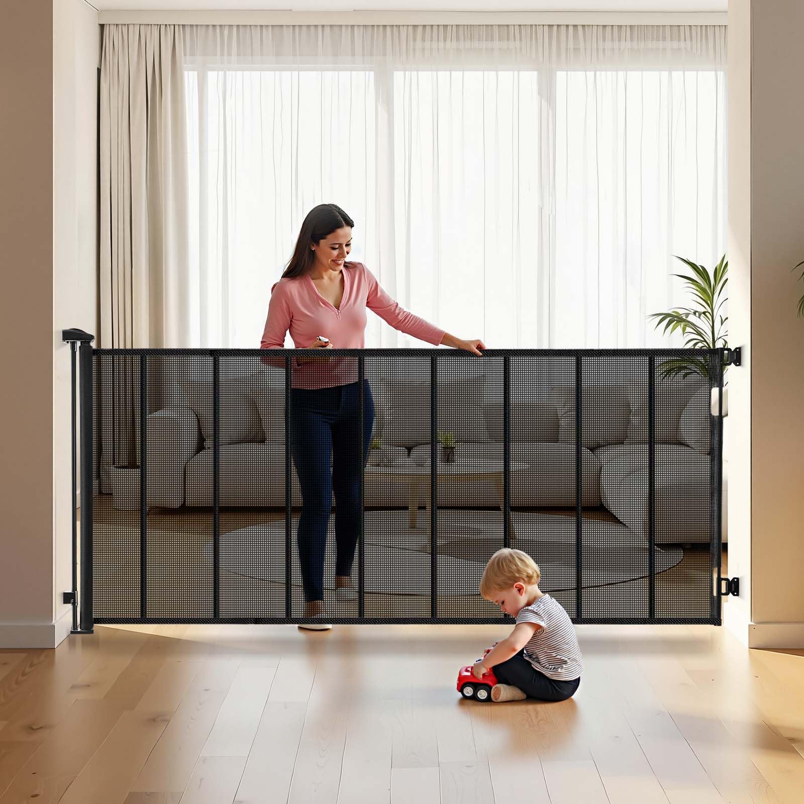 VEVOR 202 inch Retractable Gate