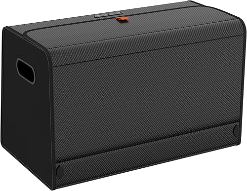 GMQ Organizador de maletero de automóvil para SUV, organizadores de automóvil y almacenamiento con almacenamiento plegable, gran capacidad para SUV,