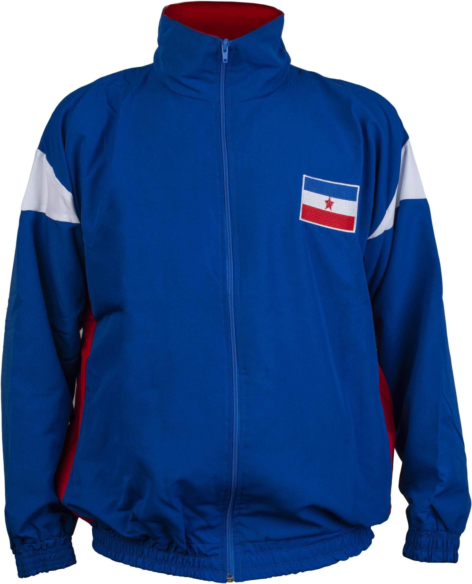 Yugoslavia 1980's Retro Vintage Commonist Era National Football Soccer Jacket Tracksuit Jumper