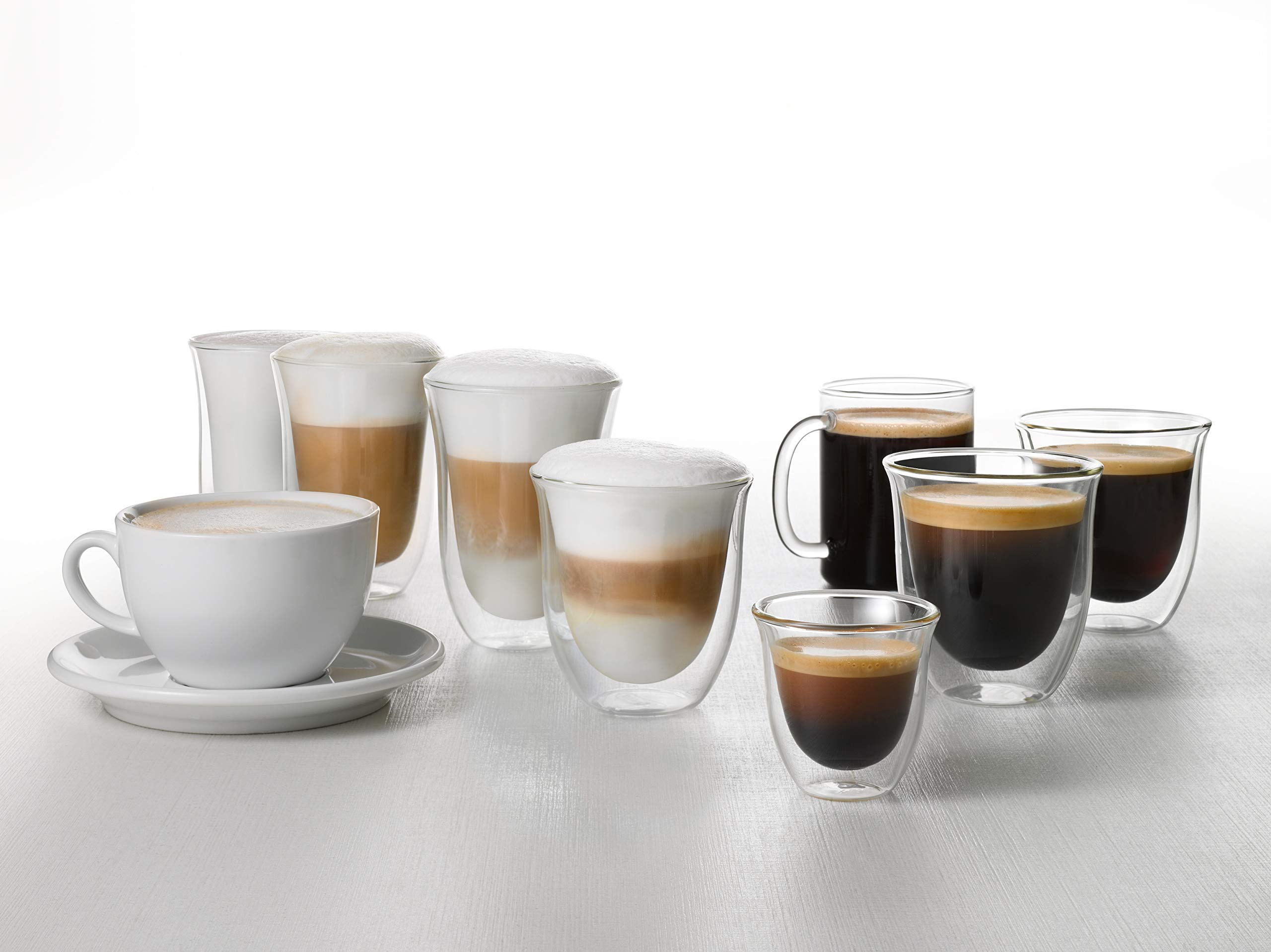 De'Longhi Dinamica ECAM 350.55.B Kaffeevollautomat mit LatteCrema, 1,8 l Wassertank, Schwarz