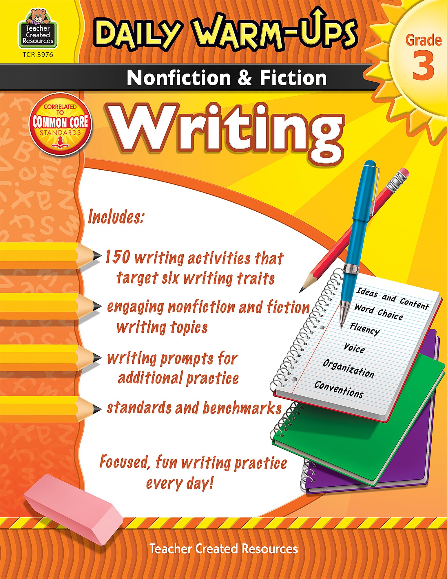 Daily Warm-Ups: Nonfiction & Fiction Writing Grd 3: Nonfiction & Fiction Writing Grd 3