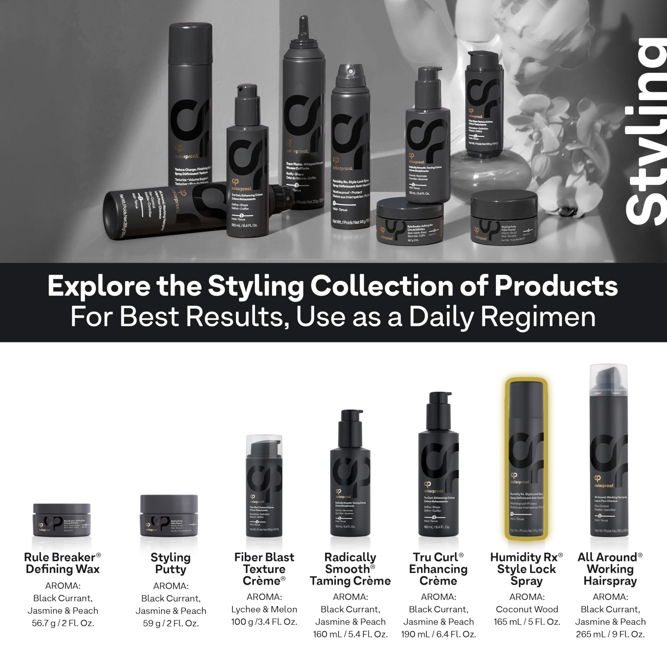 ColorProof HumidityRX Style Lock Spray