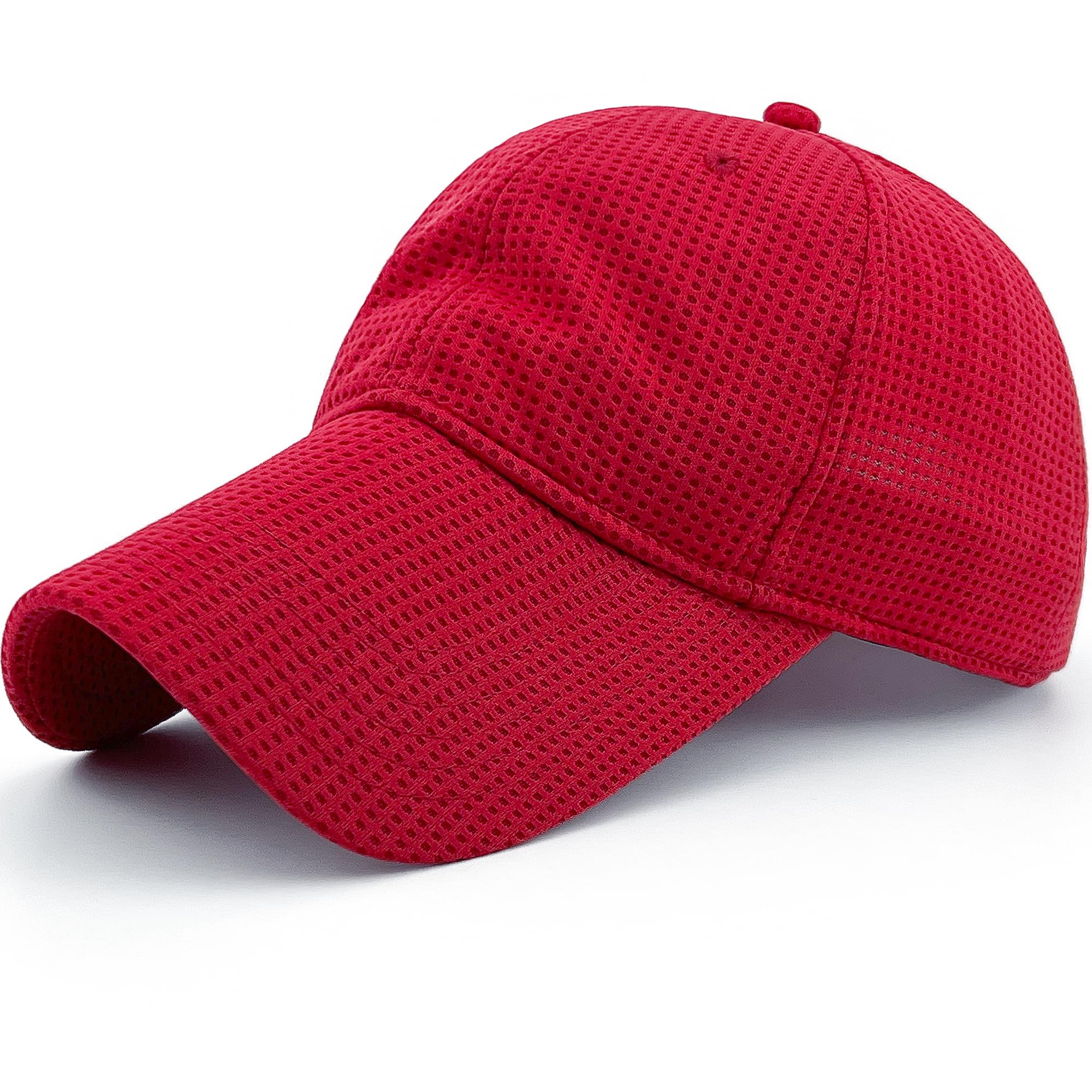Masktide Long Brim Golf/Running Hat Full Mesh Baseball Cap Breathable