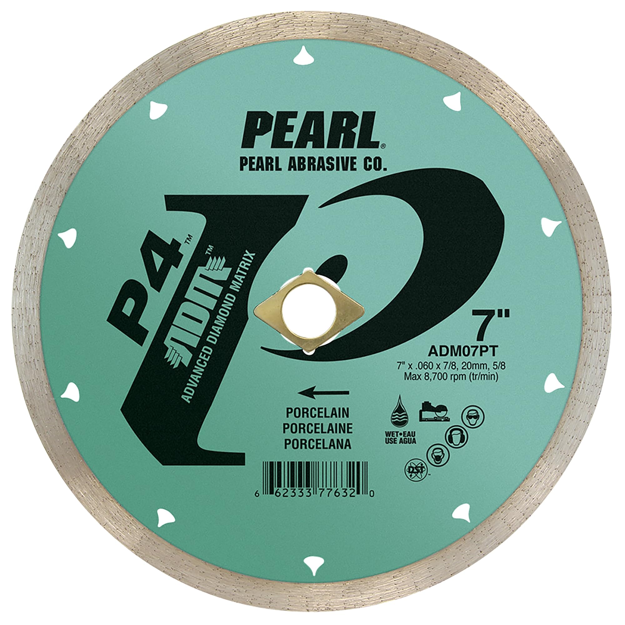 PEARL ABRASIVE CO. P4 ADM Reactor Porcelain Blade 7