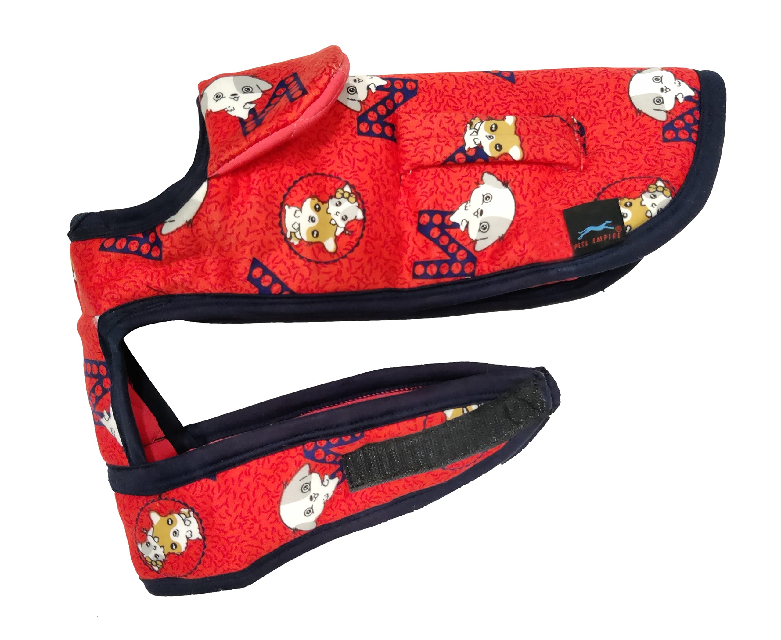 Pets Empire New Pet Dog Winter Cartoon Print Coat Jacket Puppy Cat Dog Apparel Clothes (Red) (24 Inch) (B09J93XZKN) Amazon Price History, Amazon Price Tracker