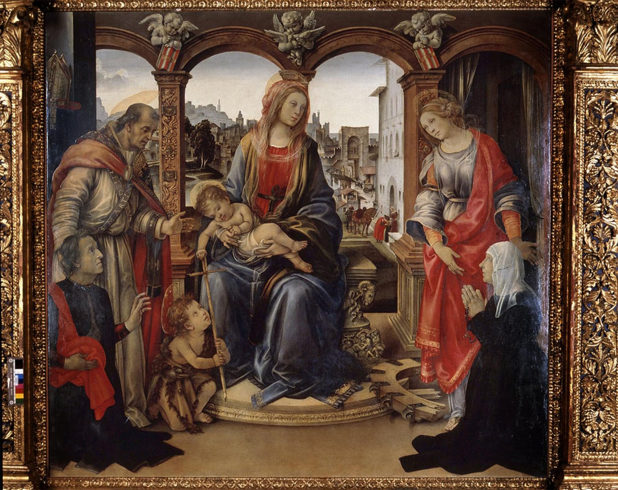 SERENDIPITP Aesthetic Poster Photo Wall Print Retro Picture Famous Painting by Fra Filippo Lippi Modern Wall Artwork for Home Decor 60x90cm