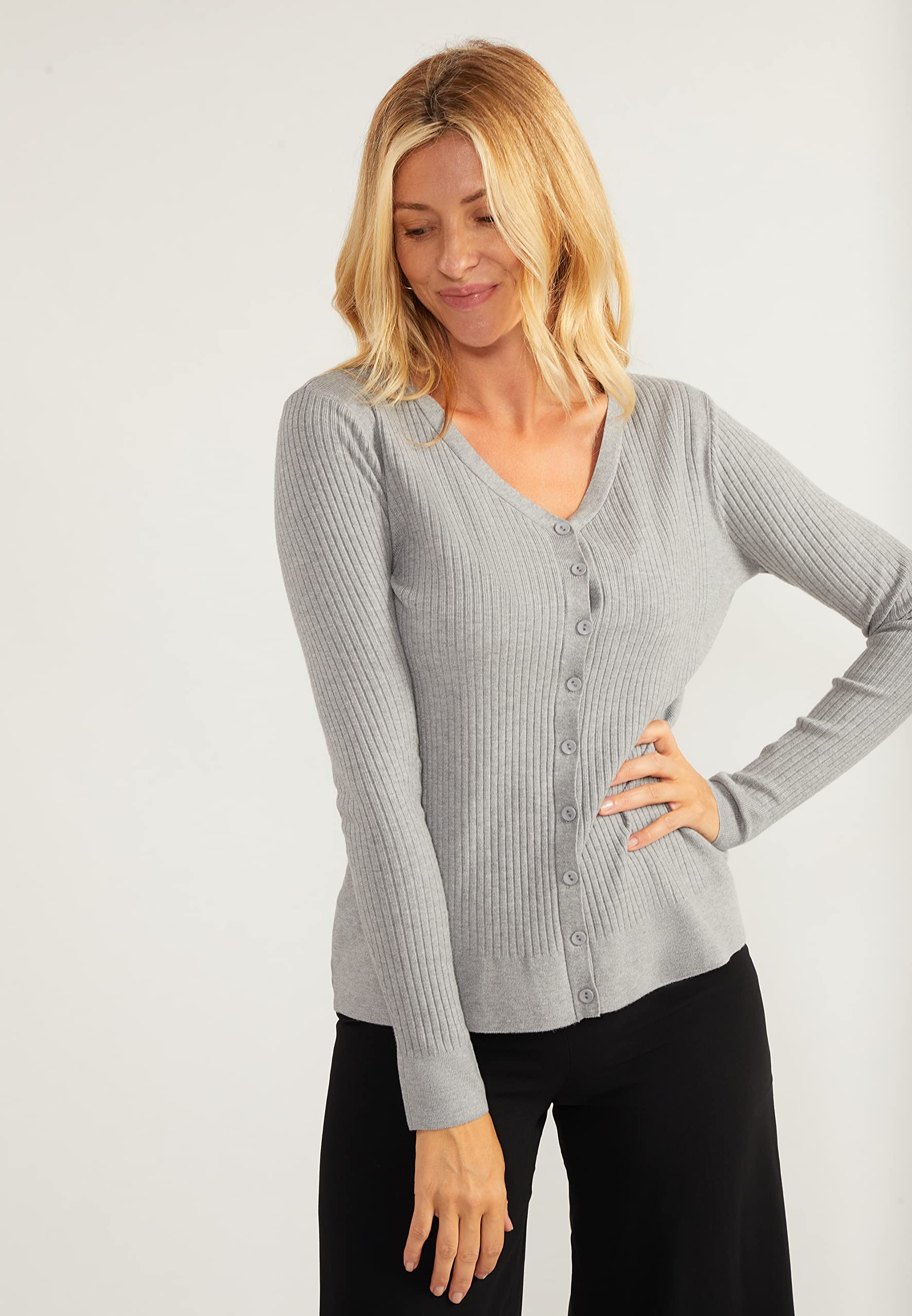 SIDONA Cardigan boutonné Femme