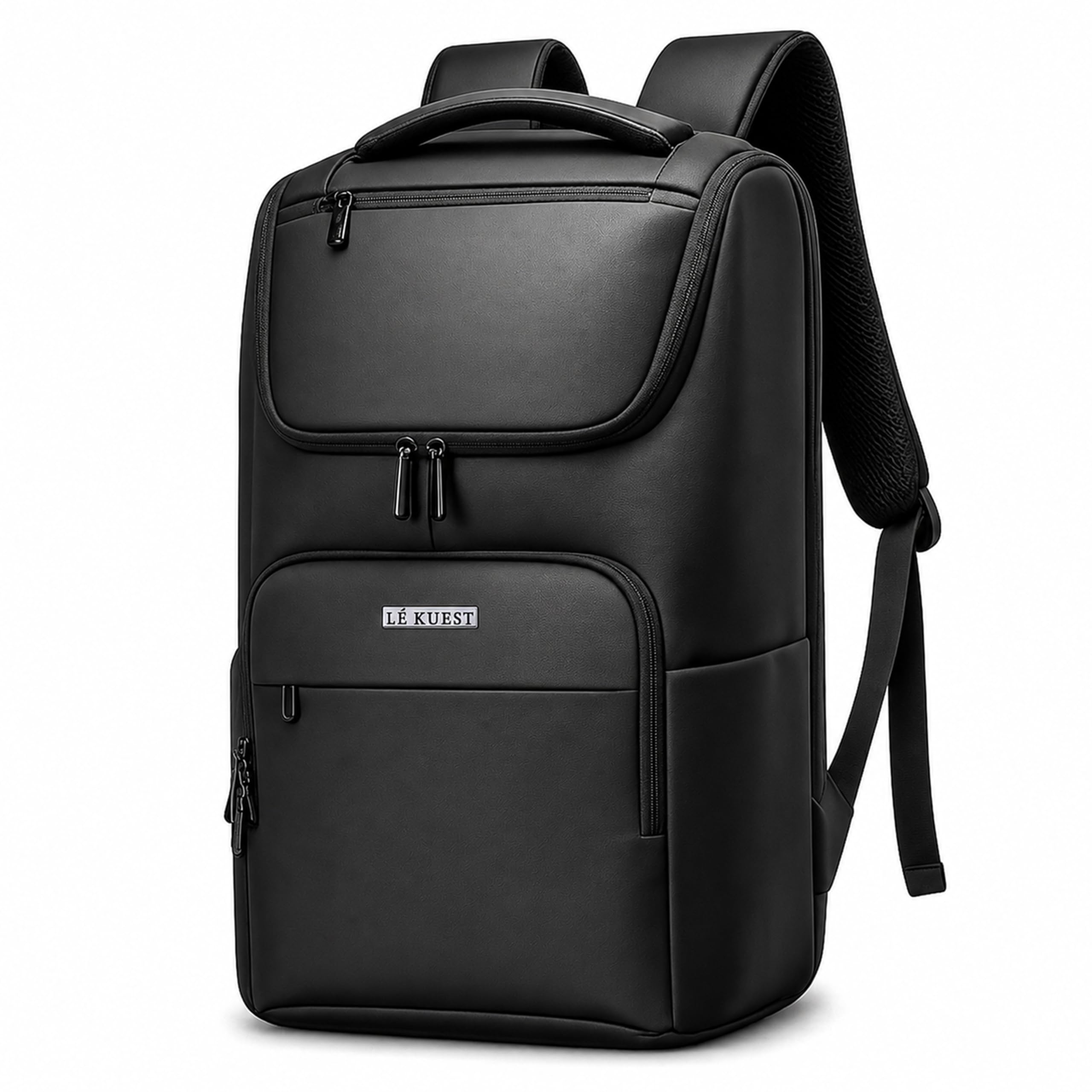 lé kuest Citiro 35 L Laptop Backpack | Unisex | Fits Laptop upto 16 Inch | Premium Water-Resistant Polyester | Built-in Trolley Strap | For office & Travel-picture-25