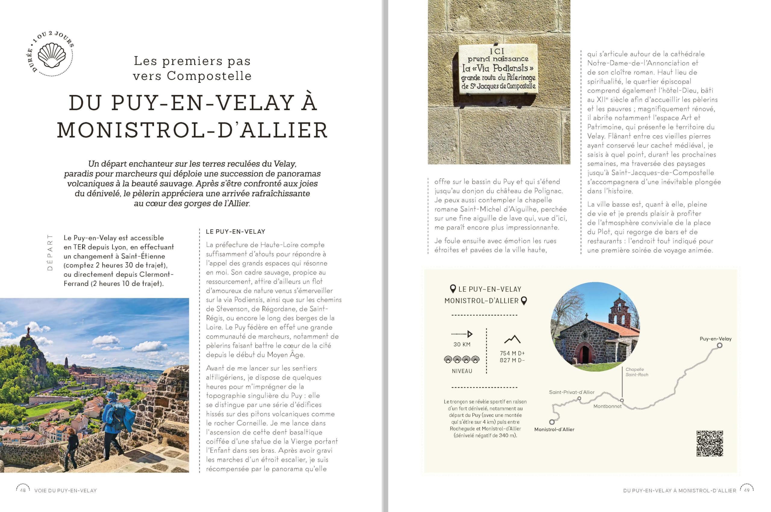 Lonely Planet - À pied sur les chemins de Compostelle: Du Puy-en-Velay à Saint-Jacques-de-Compostelle et au cap Finisterre