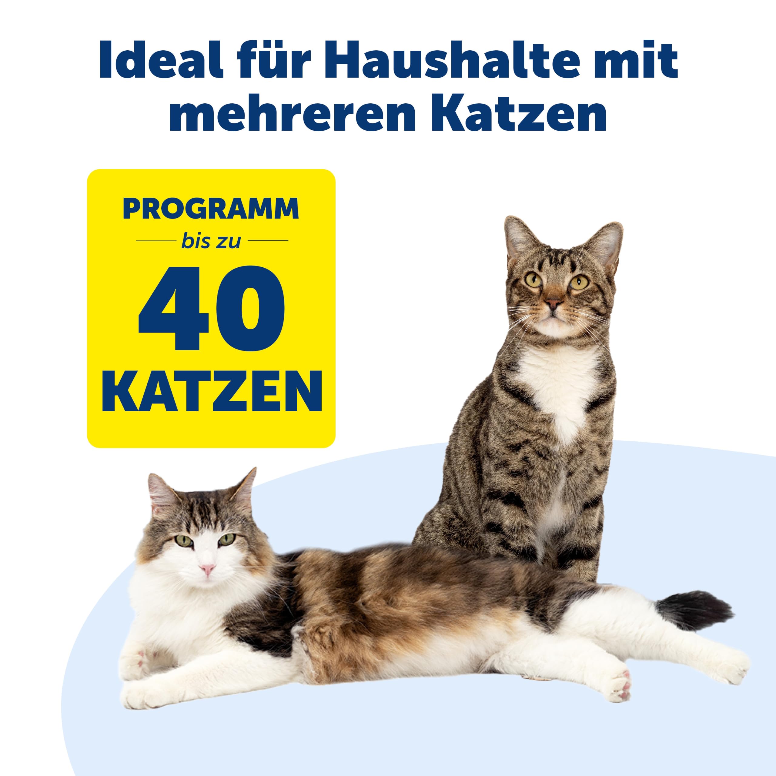 PetSafe - Mikrochip-Katzenklappe - Außen- oder Innentür für Katzen - RFID-Zugang für bis zu 40 Haustiere - 4 Verschlussoptionen, Wetterfest, Einfache DIY Montage - Weiß