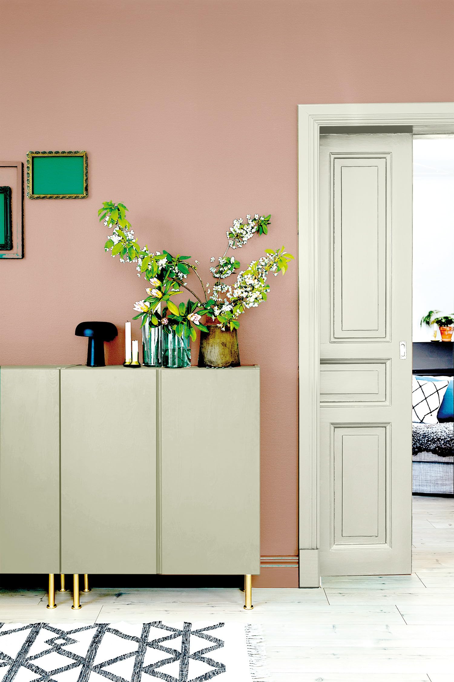 Dulux Fresh up Küchenfronten Möbel Türen Satin Weiß 2 l