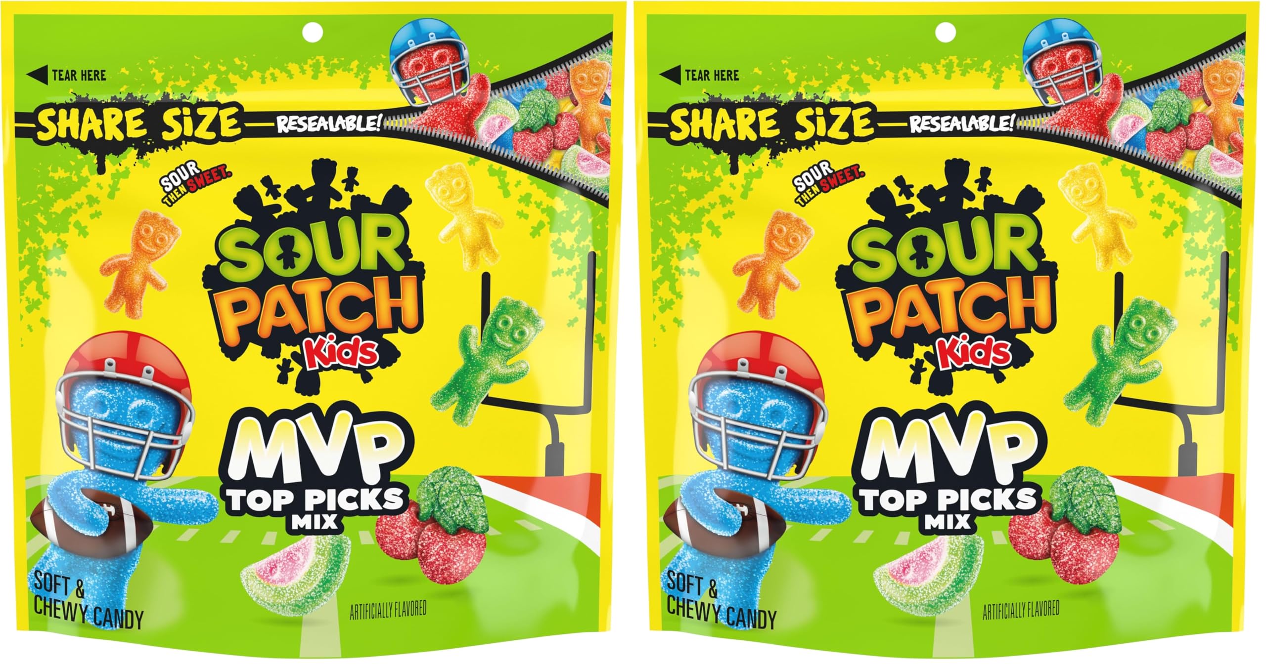 MVP Top Picks Mix Soft & Chewy Candy by Sour Patch Kids – 11 Ounce (Pack of 2), Pack of 2