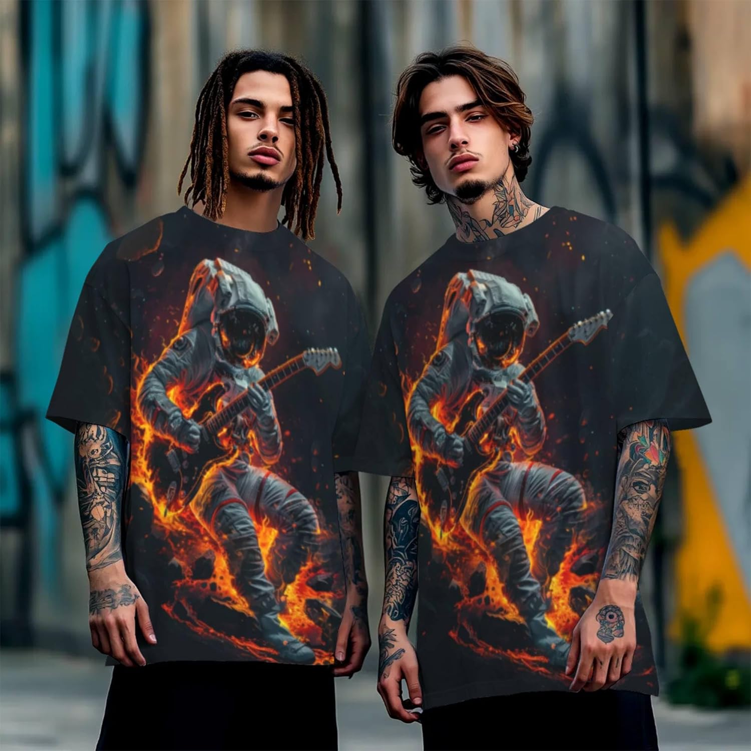 3D Pattern Printed T-Shirt Design Unique Stylish Tee for Men and Women Comfortable Casual Wear Perfect forParties - Image 6