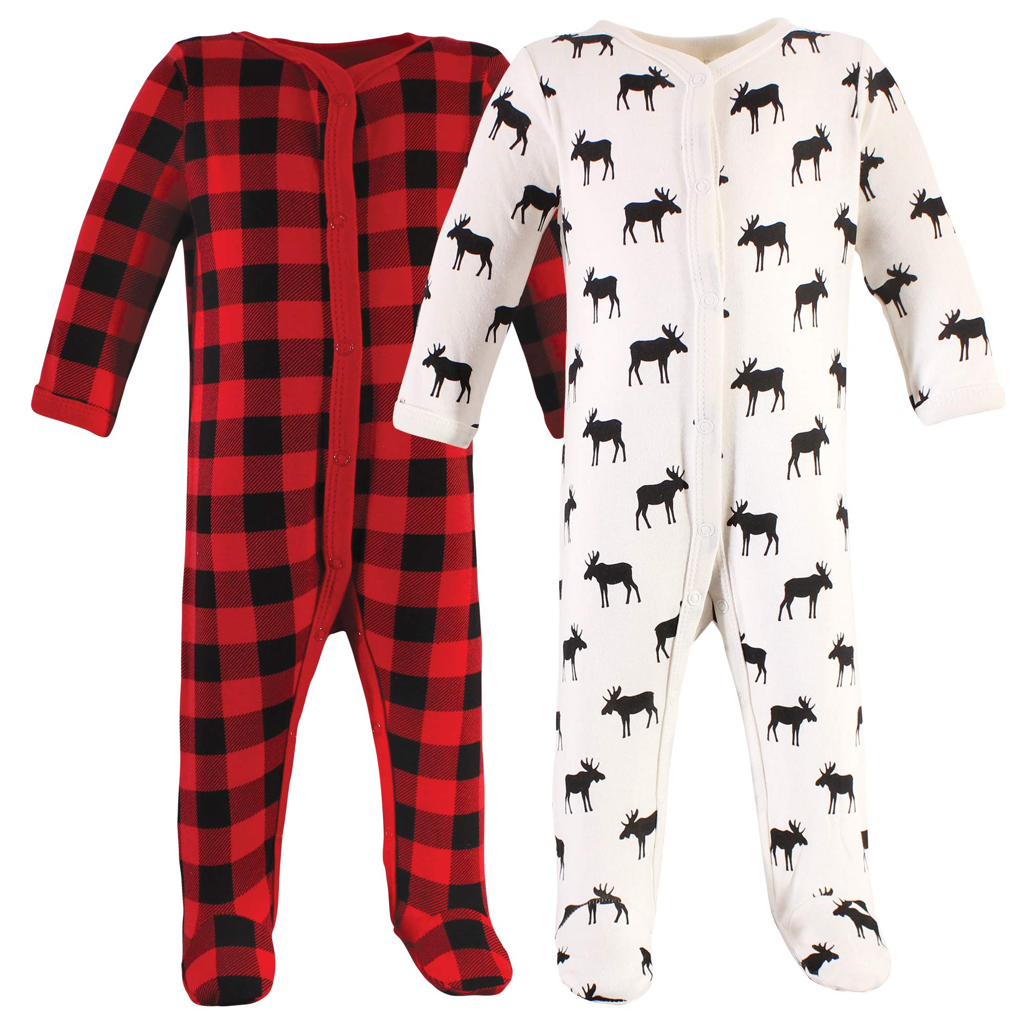 Hudson Baby Unisex Baby Cotton Sleep and Play