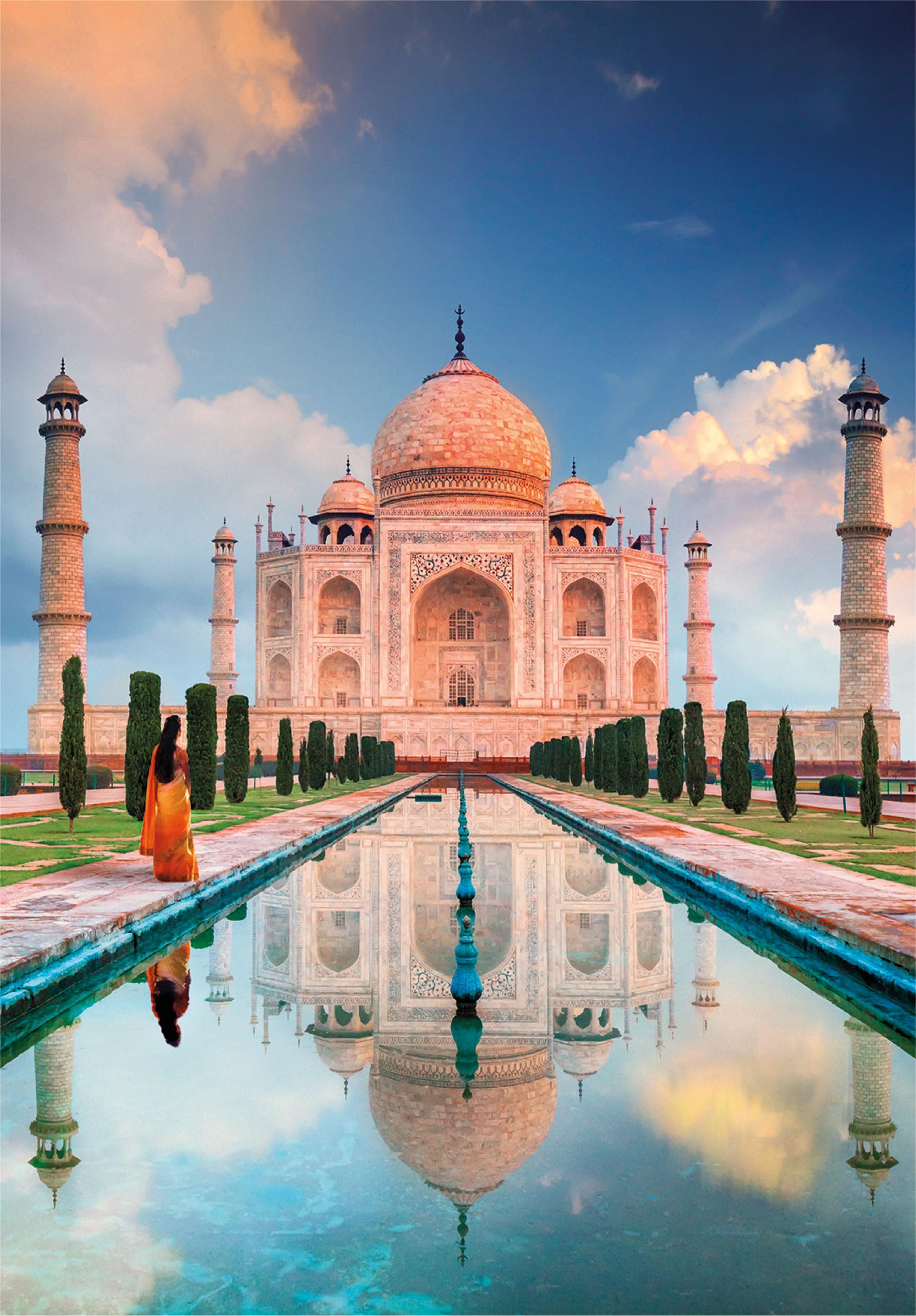 Clementoni Jigsaw Puzzle Collection, Taj Mahal 1500 Pieces, Poster Included, Puzzle For Adults 14-99 Years - Image 2
