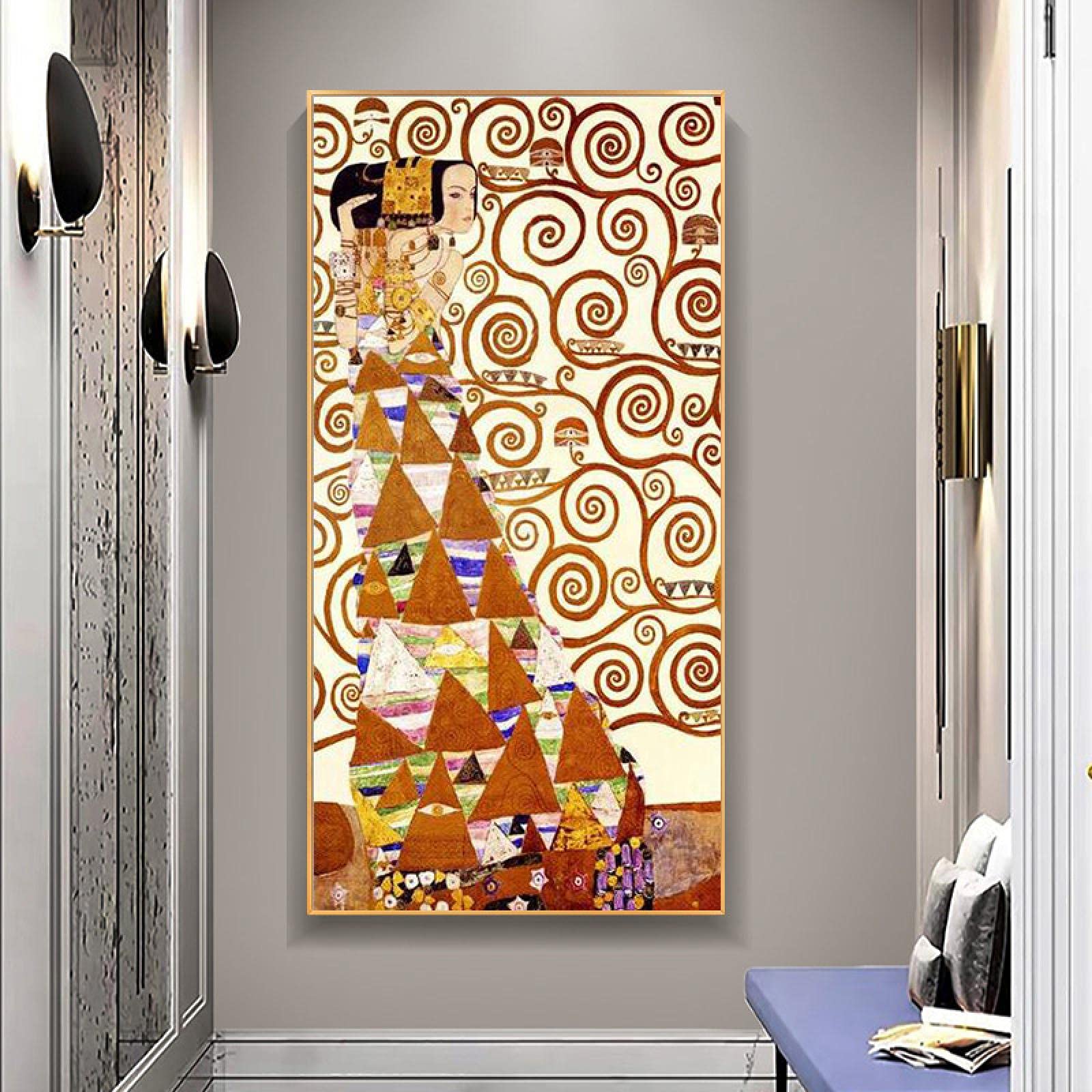 クリムト生命の樹 　額入り複製画　有名絵画アー卜　額入フレーム付き imgrc0085893868.jpg