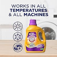 Vista 7 de ARM & HAMMER Plus OxiClean Odor Blasters Fresh Botanical, detergente líquido para ropa con aroma botánico fresco, 77 cargas, 100.5 onzas líquidas