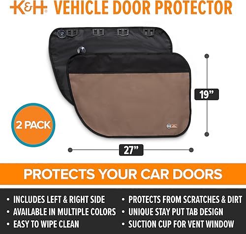 Miniatura 4 de Protector para puertas de vehículos fabricado por K&H, Bronceado
