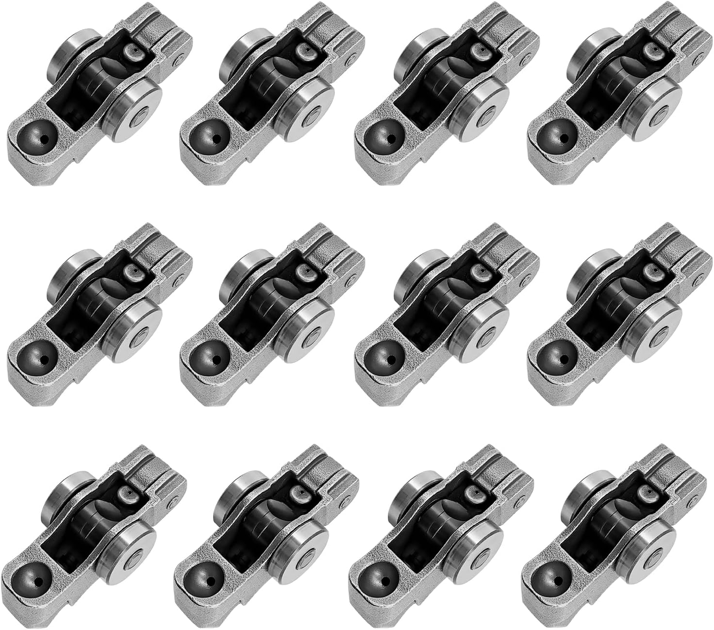5047896AD Set of 12 Valve Rocker Arm Left Or Right Replacement for Chrysler Pacifica, for Dodge Durango, for Jeep Wrangler/Grand Cherokee, for Ram ProMaster 1500 3.6L,Replace#5047896AC