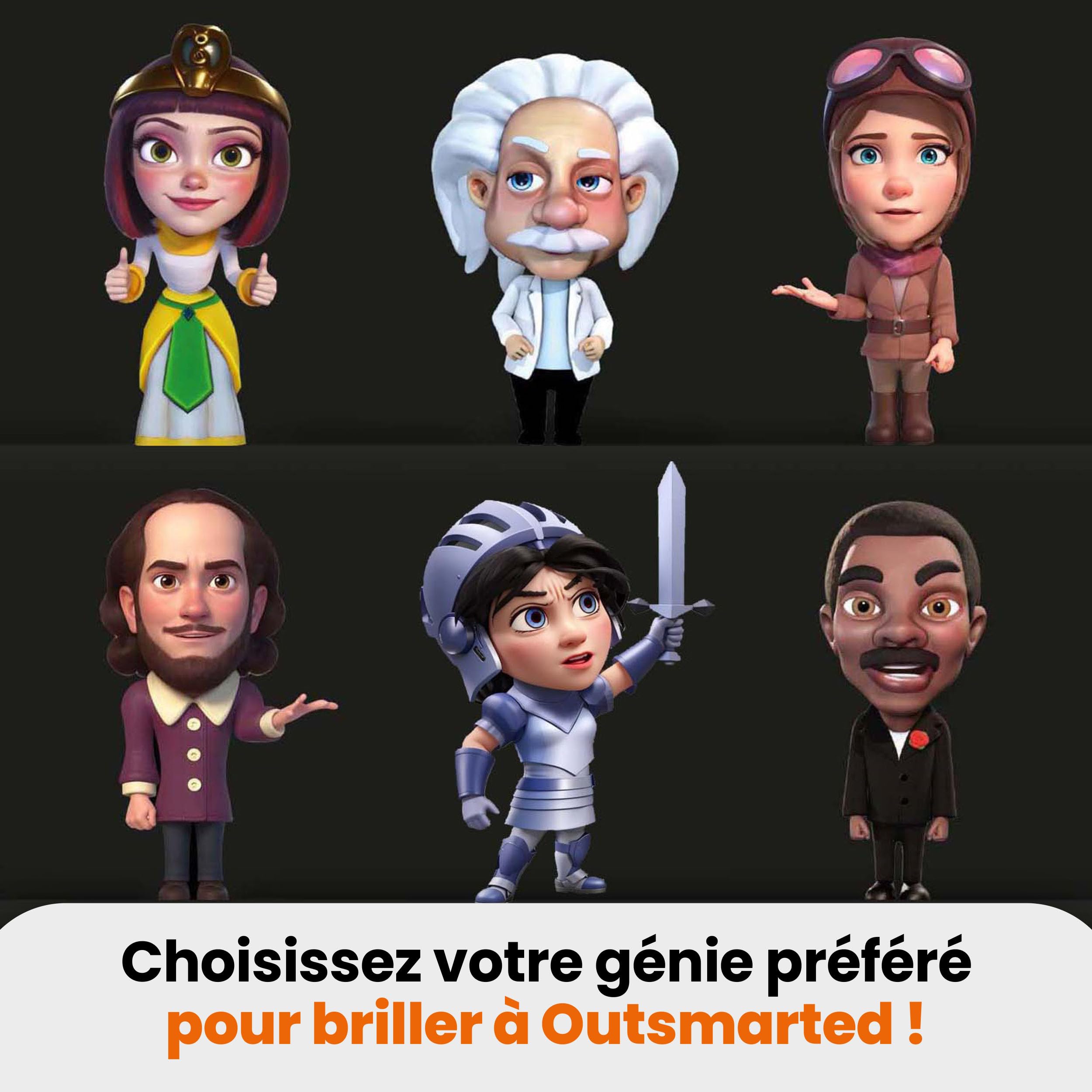 Outsmarted Édition Méga - 10 catégories Bonus passionnantes | Enfants, Ados & Adultes | Une soirée Jeu Nouvelle génération en Famille ou Entre Amis | 2 à 24 Joueurs | À partir de 8 Ans