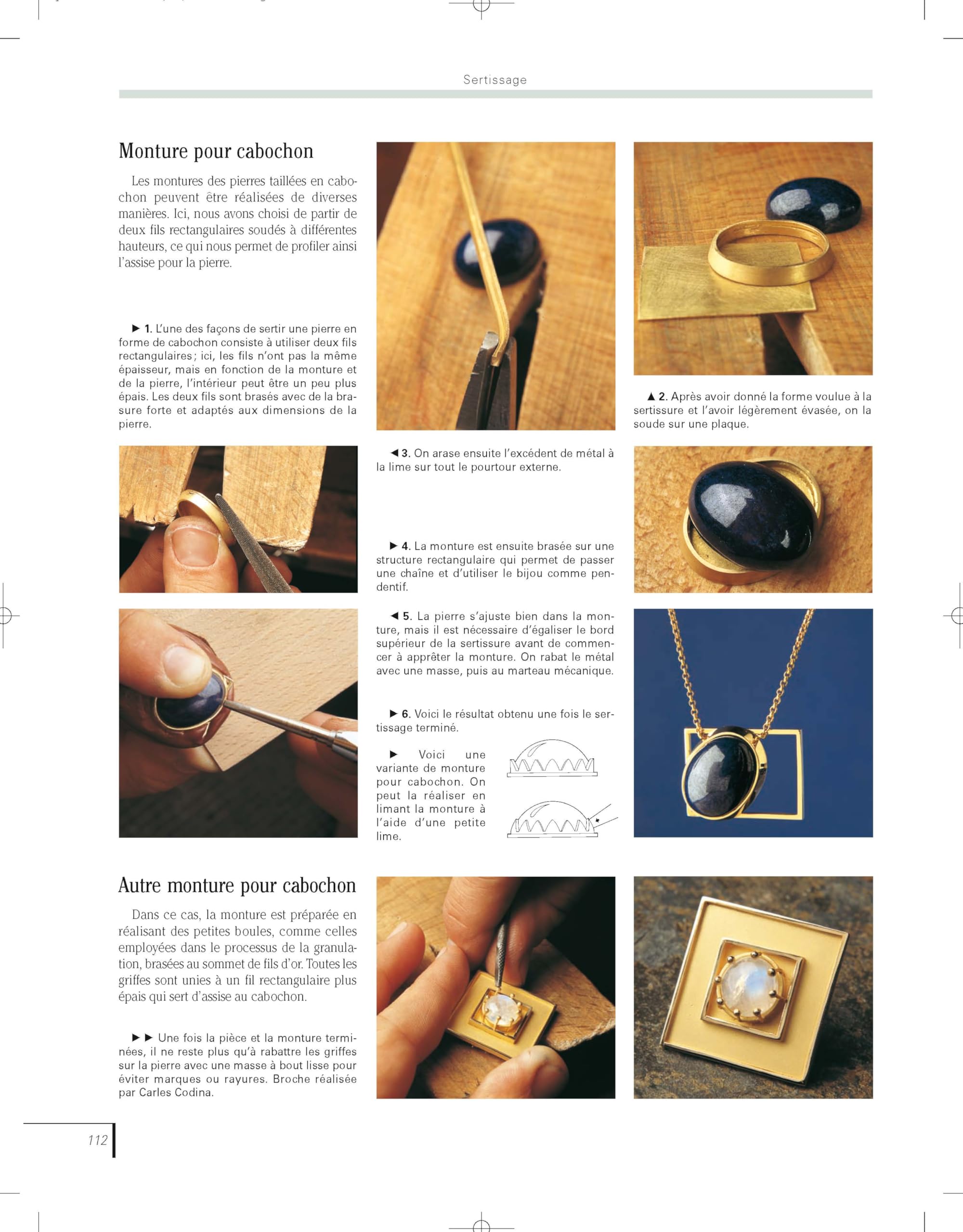 Les bijoux : art et techniques
