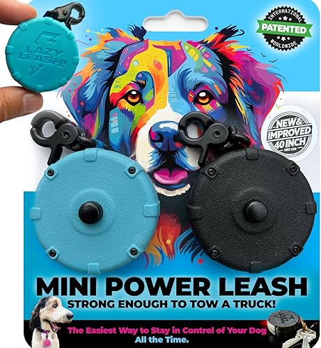 Juego de correas eléctricas con clip  2 piezas de alta resistencia, ligero, compacto, duradero, impermeable, portátil, correa ajustable para caminar