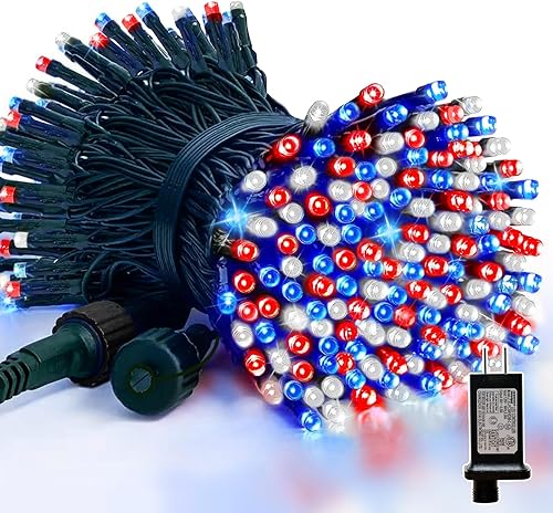 Miniatura 11 de LAMPHOME 200 luces LED rosas de San Valentín, 66 pies, 11 modos de luces de San Valentín, cable verde, enchufe conectable, tira de luz rosa de