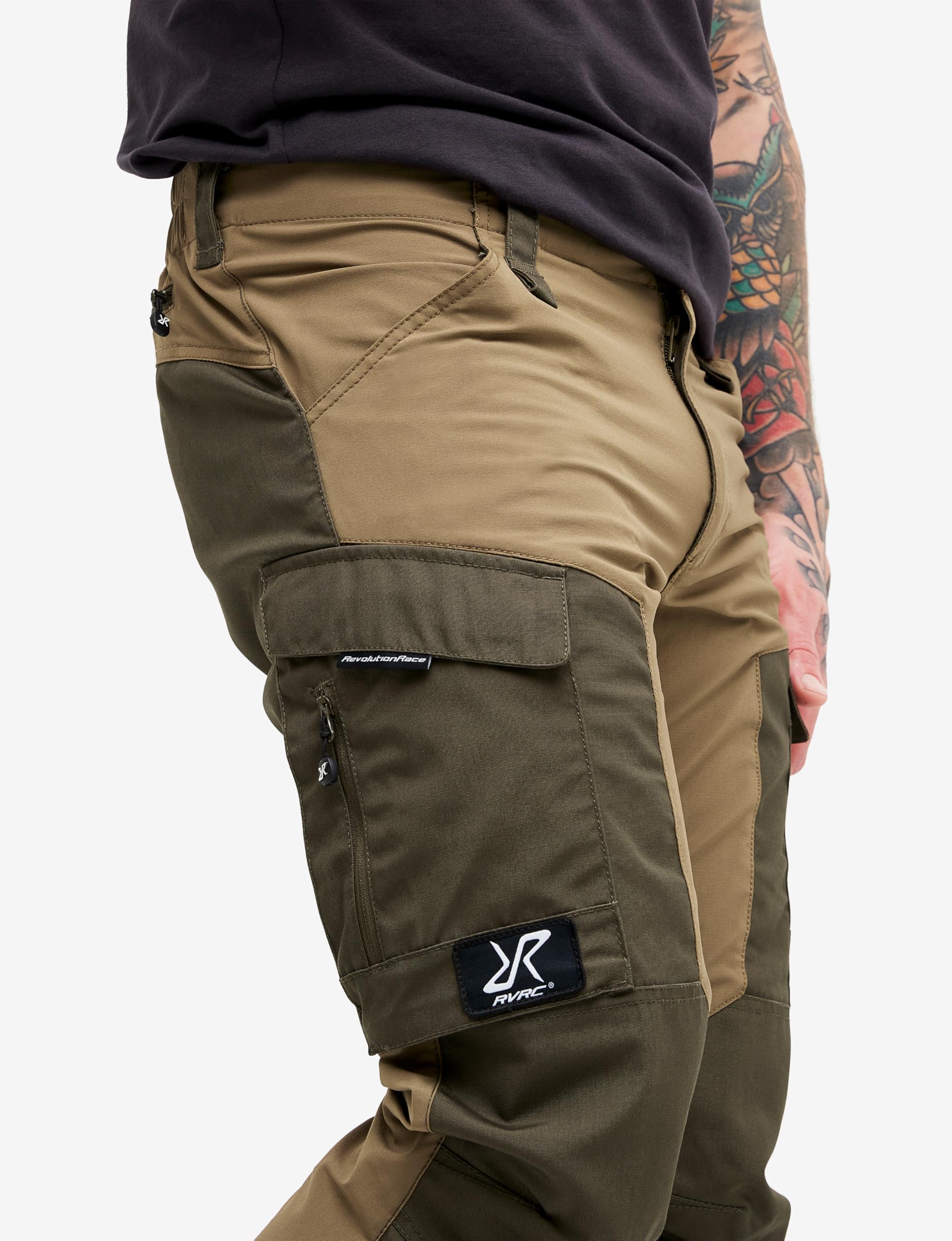 RevolutionRace Homme RVRC GP Pants, Pantalon Durable pour la randonnée et Autres activités de Plein air