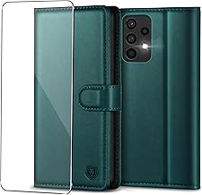 Mobile Phone Case for Samsung Galaxy A52/A52S 4G 5G Case Premium Leather Folding Flip Case Magnetic Card Slot Stand Function Flip Case Protective Cover for Samsung Galaxy A52S, Green