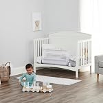 Regalo Swing Down Crib Rail, with Reinforced Anchor Safety System