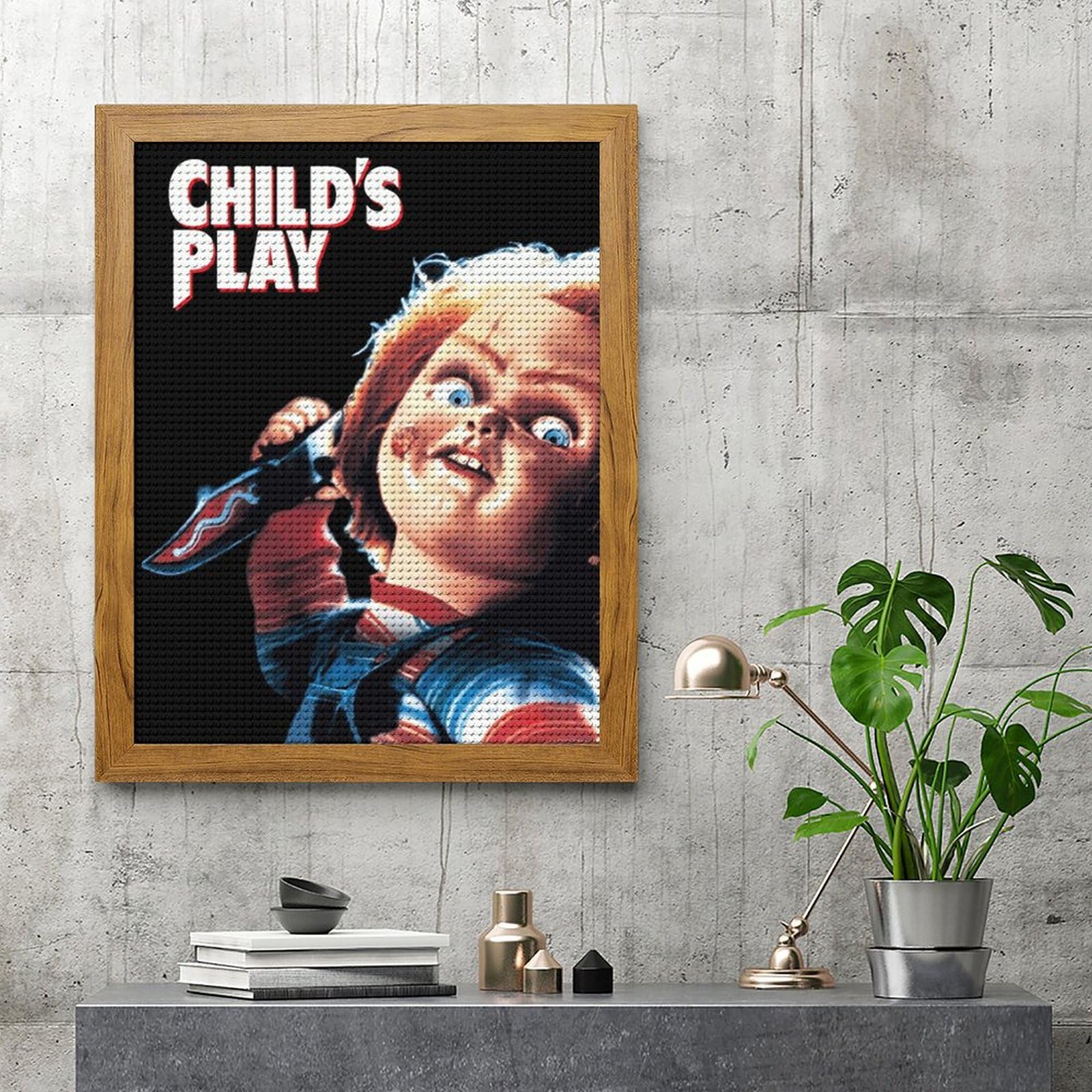 Amazon | チャイルド プレイ チャッキー ホラー映画 ダイヤモンド