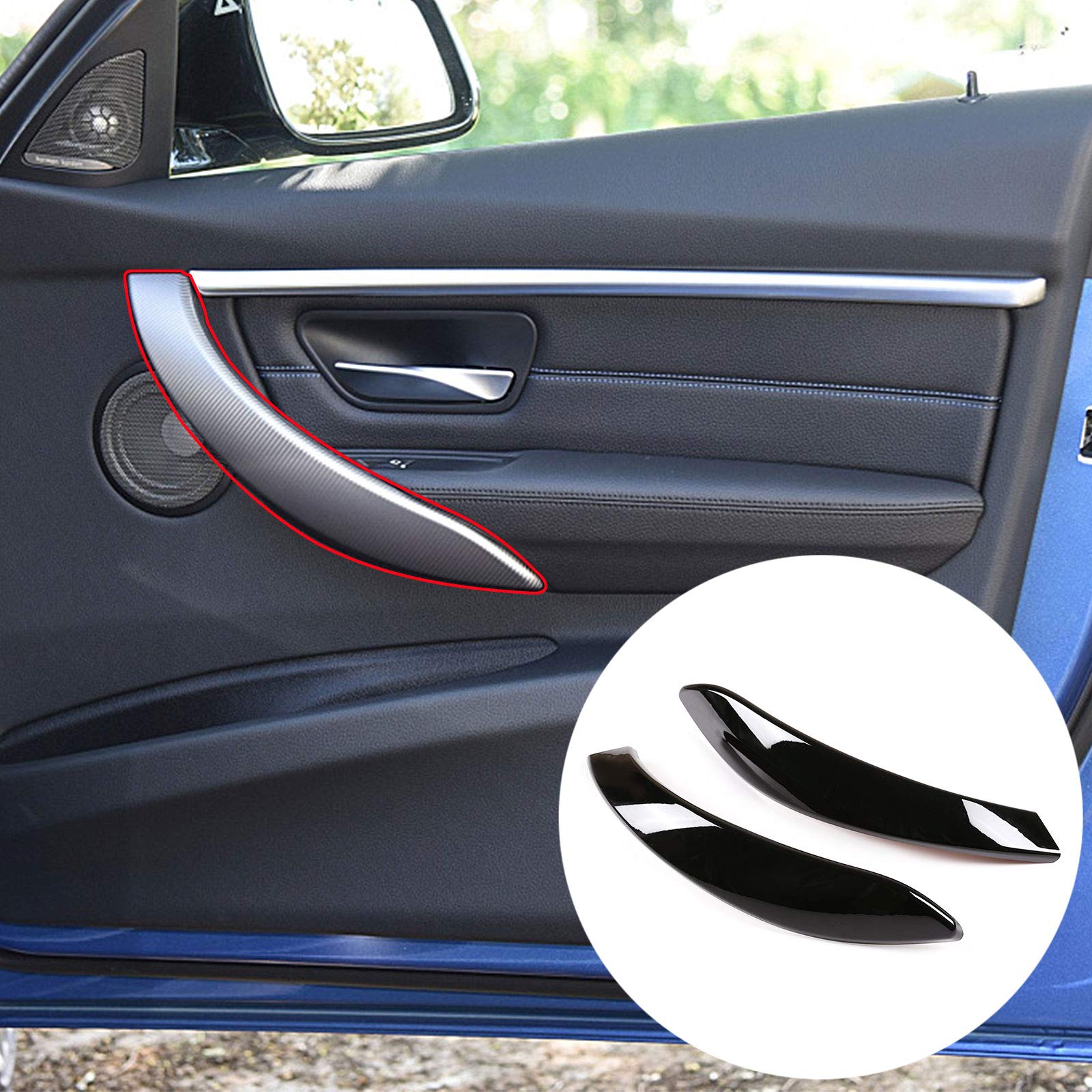 Garniture poignée de porte intérieure contre plastique collant F30 F34 3GT